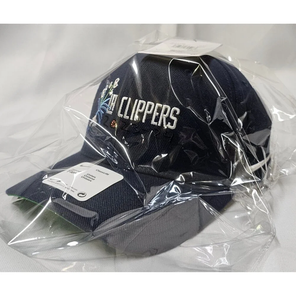 Nike Los Angeles Clippers Swoosh Flex City Edition 7 Adult Hat Navy Stretch Fit